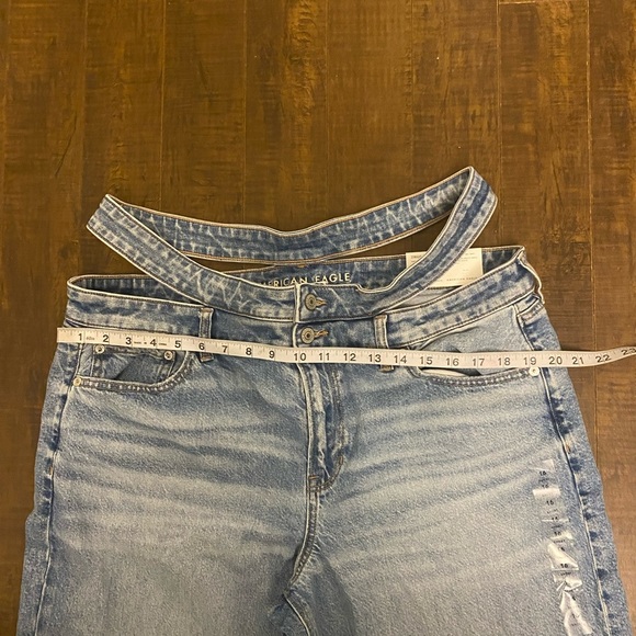 American Eagle Super High rise baggy Straight jeans - Picture 6 of 13